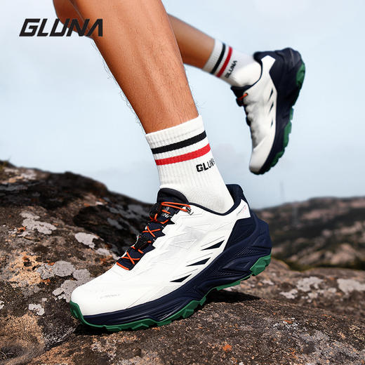 GLUNA哥鲁纳户外越野跑鞋 崇山系列 男女款 徒步登山鞋 防泼水止滑透气 商品图4