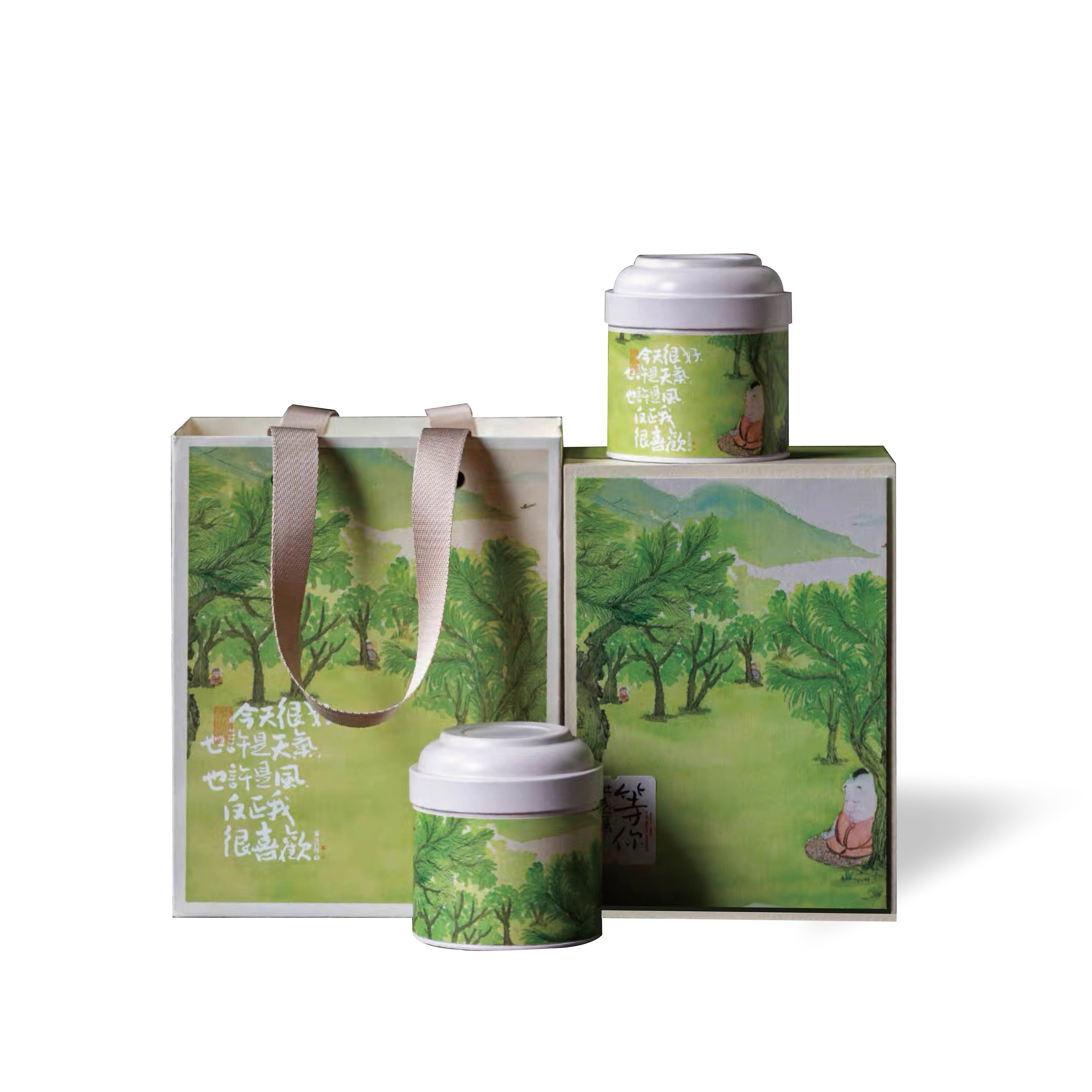 茉莉龙珠｜75克/罐x2罐  烘青茉莉花茶 五窨工艺 手工揉捻制成龙珠形态