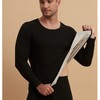 【GZ】无忧购秋冬季男士羊绒德绒修身打底保暖内衣套装加厚磨毛轻薄秋衣秋裤（截单后3-5天发货) 商品缩略图1