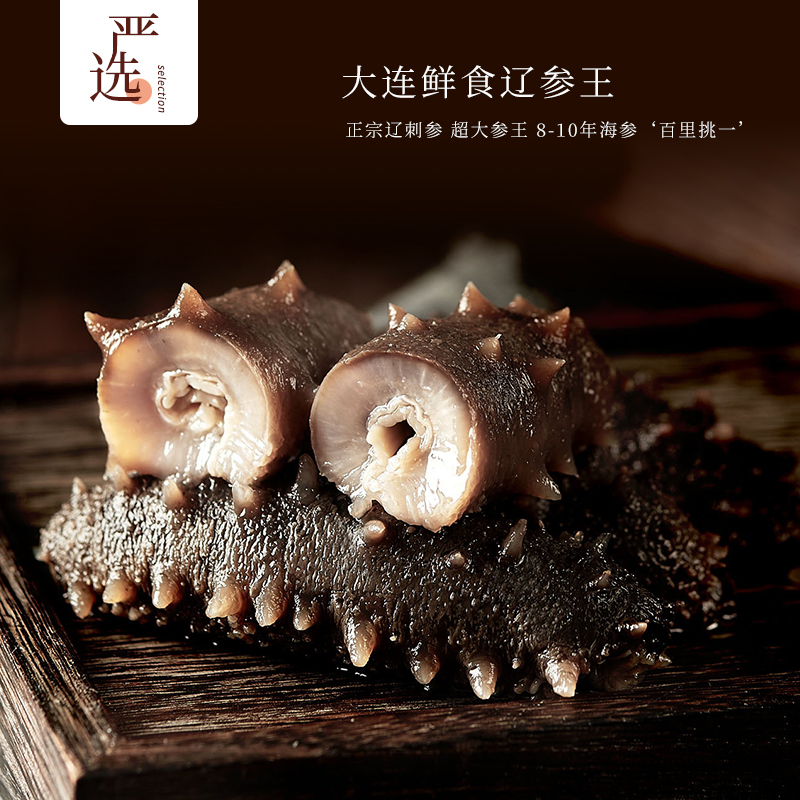 【滋补首选·大连8A鲜食辽参王】大连原产 8-10年海参 100斤出1斤 鲜食工艺 源头工厂 独立包装五折破价、史无前例(单斤到手299块8!)
