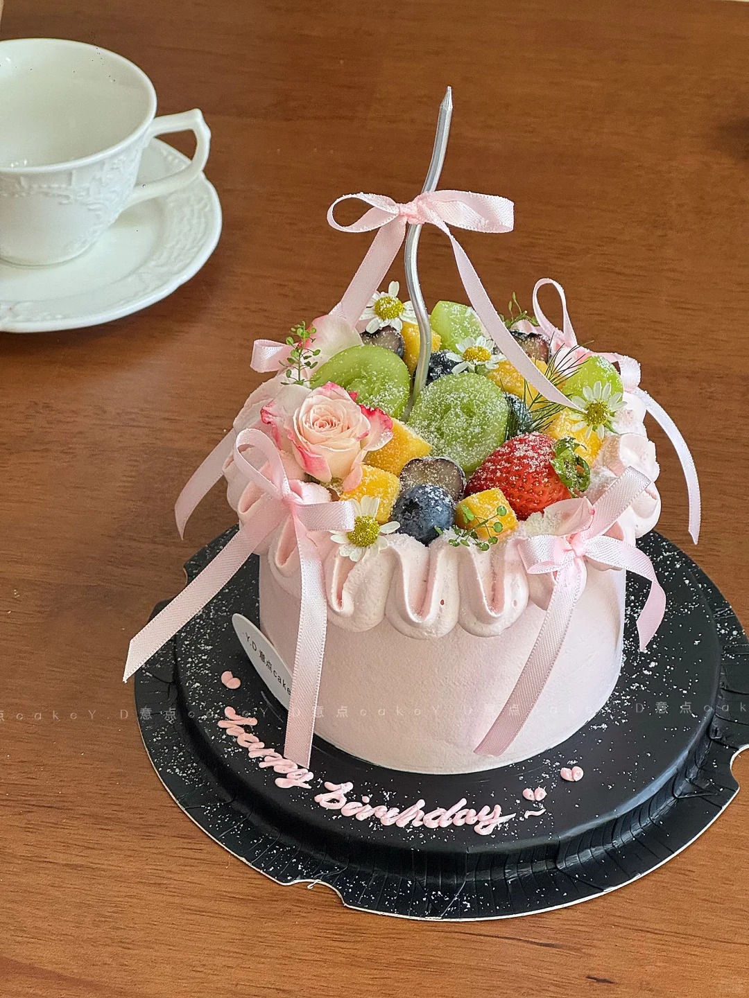 【十周年庆精选】5英寸 仙女的水果蛋糕