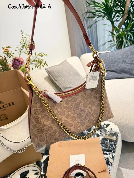 D112050复古又时髦百搭通勤约会都OK金属链条腋下包 商品图3