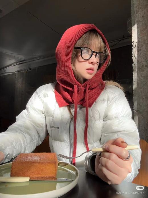 D112044日系纯色方格超轻量化立领绒羽绒服 商品图6