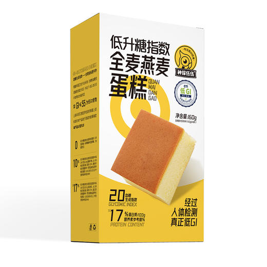 低升糖指数全麦燕麦蛋糕 商品图7