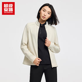 超级安踏加绒运动外套女士秋冬保暖防风弹力立领夹克外套上衣162547703U