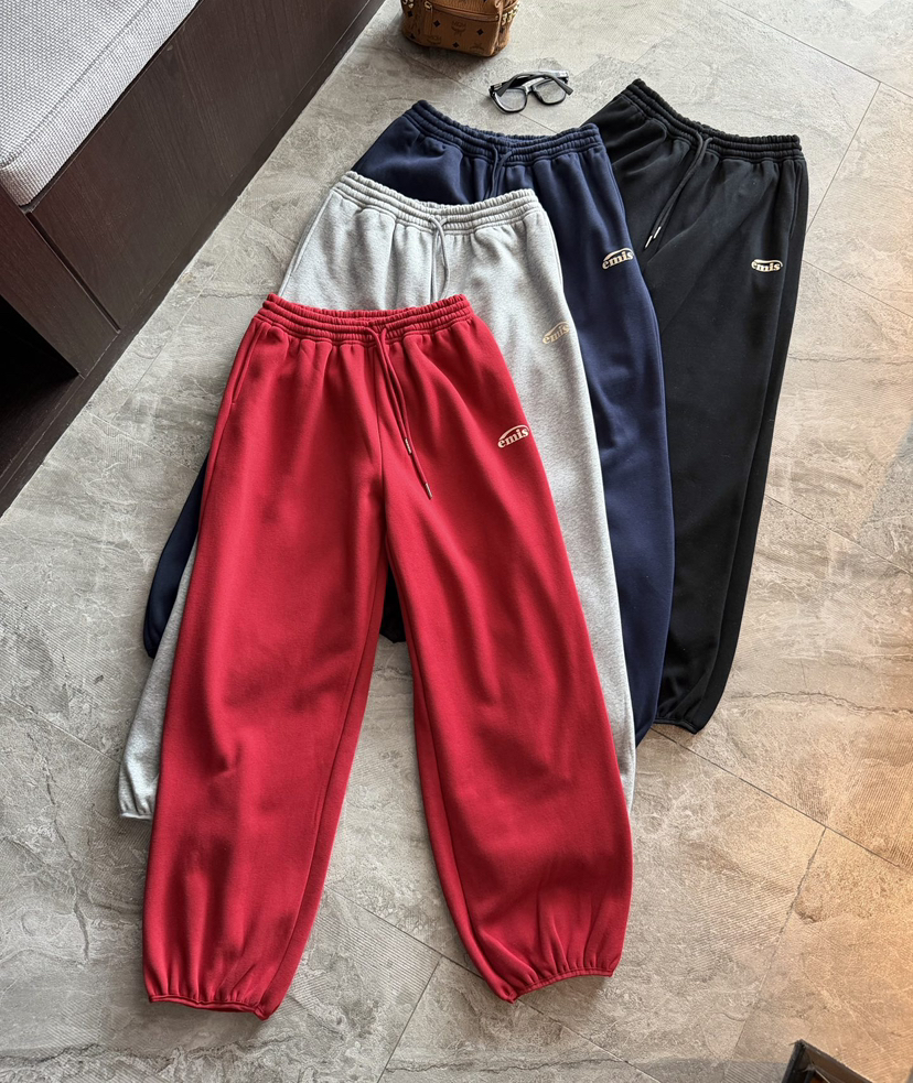 emis四色加绒卫裤8111903