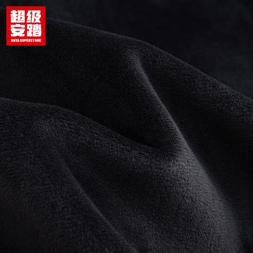 超级安踏加绒翻领卫衣女士秋冬保暖宽松雪尼尔舒适套头衫上衣女162548705U 商品图7