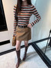 赛琳 25秋冬新款 经典款撞色条纹针织毛衣(TM) 商品缩略图5