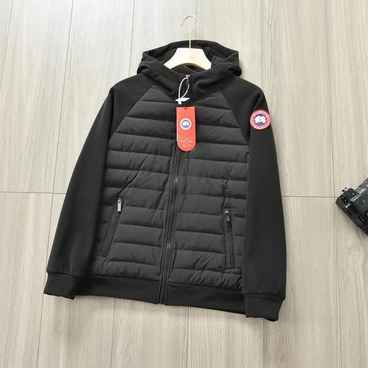 D112005冬新款极简设计男士插肩袖连帽羽绒服 商品图7