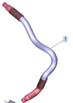 卡赫配件 高压管 0.25m 耐压120bar 40℃  适用K3PPC K3 K4   63964900 商品图0
