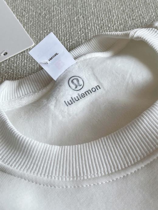 Lululemon/露露男女同款 纯棉混纺圆领加绒保暖卫衣！新增加中国红配色！眼前一亮 商品图6