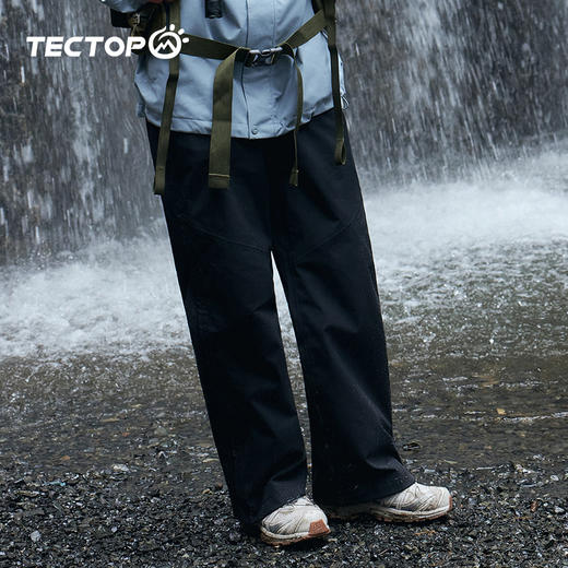 探拓冲锋裤硬壳女士户外防风防水秋冬登山徒步透气耐磨骑行机能裤 商品图1