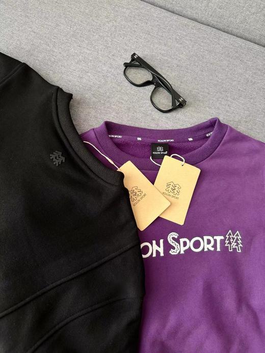 D112039男女刺绣圆领立裁拼接卫衣情侣款 商品图8