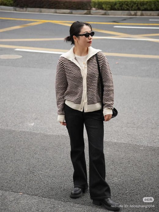 128-9独家圆正 小禾 康宝莱招牌白厂丝 柔滑轻盈温润 丝羊绒 套头圆领/翻领开衫 商品图12