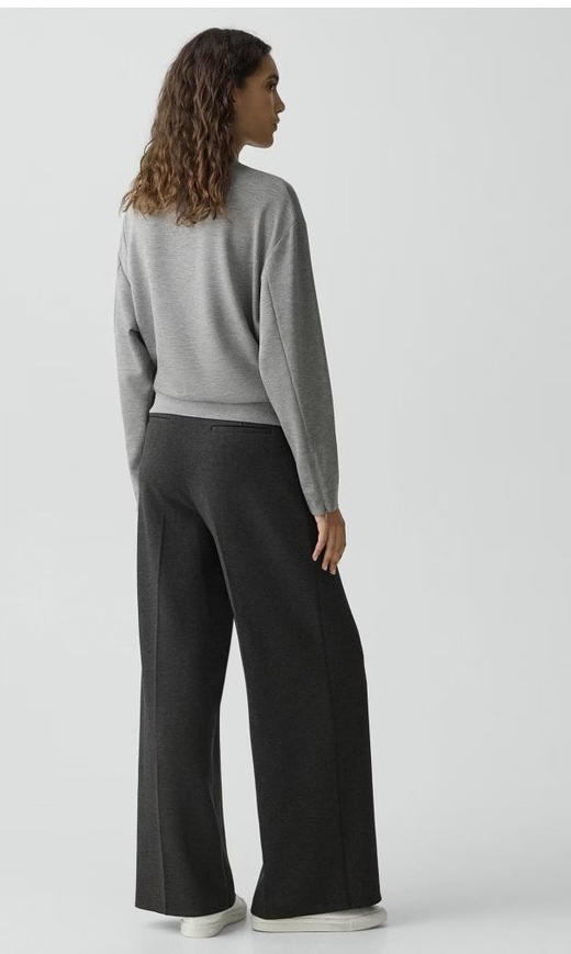 Theory秋冬厚款阔腿长裤。 自己备注号码颜色。黑色。深灰色 商品图10