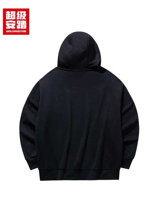 超级安踏凯里·欧文系列 | 加绒连帽卫衣男秋冬长袖172541702U 商品图2