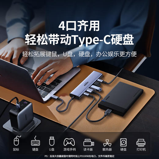 绿联 六合一扩展坞 CM511 商品图4