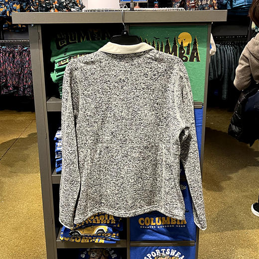 Columbia/哥伦比亚 女士秋冬保暖中等厚度拉链立领抓绒衣外套 商品图2