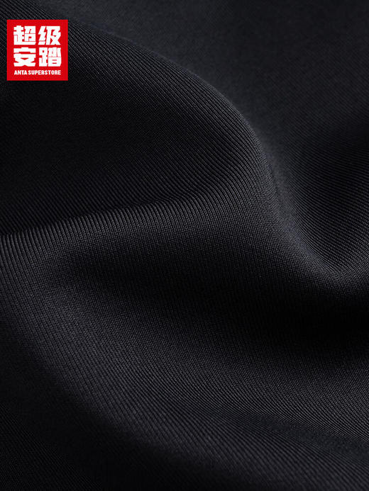 超级安踏运动外套男女同款秋季经典双条纹复古针织立领夹克上衣172538708U 商品图6