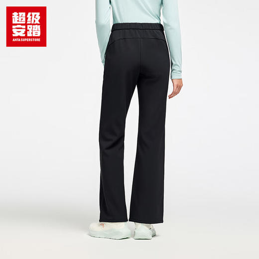 超级安踏加绒微喇运动裤女裤秋冬防泼水修身休闲长裤子女162547502U 商品图1
