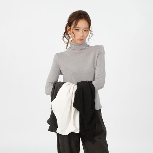 多色高领口金品羊绒打底衫T恤-纪念日百货门店同款167093587 商品图0