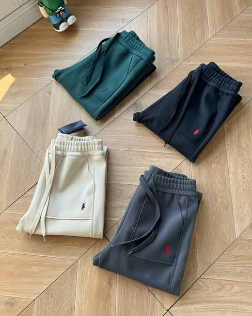 Ralph Lauren/拉夫劳伦小马女款刺绣德绒自发热面料小直筒裤 商品图3