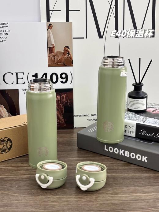 D112021新款牛油果色限定款保温保冷水杯500ml 商品图9