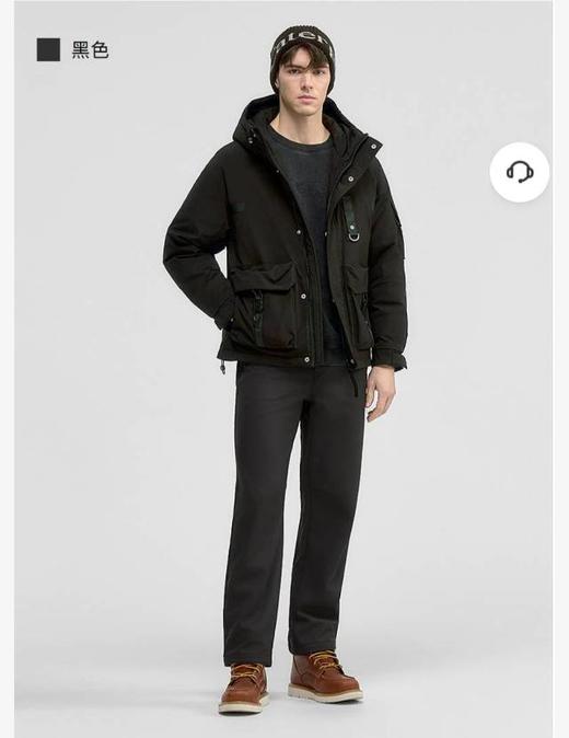 【云粉节】【95折】6楼卡特CAT秋冬工装长裤黑色CO3WPW47181C09,吊牌价798，现价758 商品图1