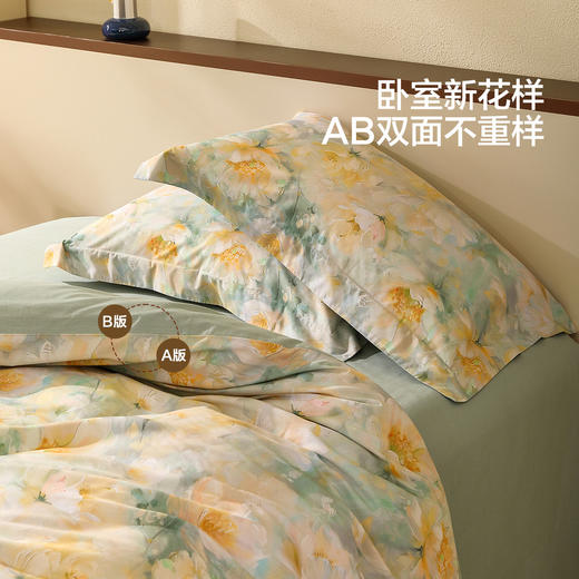 【保利专属】水星家纺全棉活性印花四件套 商品图2