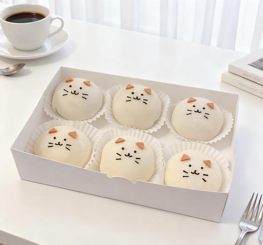 兔兔喵星人小动物雪媚娘(内馅可选甜奶油芒果/咸奶油奥利奥)-下午茶低糖处理 商品图6