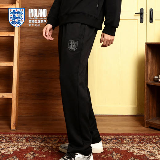 【官方正版】英格兰国家队 | 秋冬新款黑色长裤运动休闲裤卫裤 商品图2