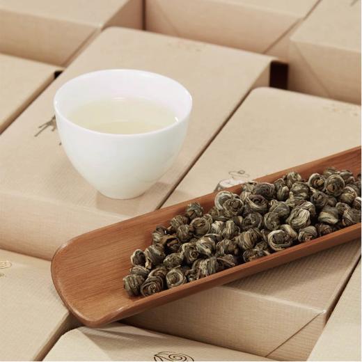 茉莉龙珠｜75克/罐x2罐  烘青茉莉花茶 五窨工艺 手工揉捻制成龙珠形态 商品图2