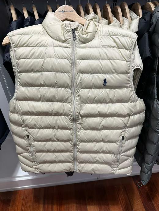 到手价1499元 拉夫劳伦男士新款薄款马甲，灰色、黑色、藏蓝色、乳白 四色可选 美国代购，无中文标签，介意慎拍 商品图4