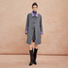 QH923斯尔丽25新款双面双色轻国风H身形盘扣简洁大方OL通勤羊毛大衣 商品缩略图8