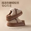 【莱斯卷棉拖鞋】女秋冬季新款厚底居家踩屎感防滑加绒保暖毛毛棉拖 商品缩略图0