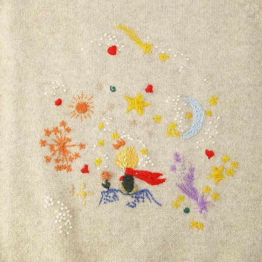 🎁【满赠活动】MOKA莫卡·星空（手绘小王子系列）加厚套头衫 商品图2