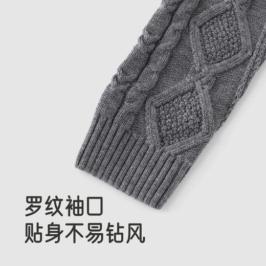 英氏毛衣针织衫女款圆领保暖舒适防寒外穿女童女宝宝秋冬百搭新款 商品图3