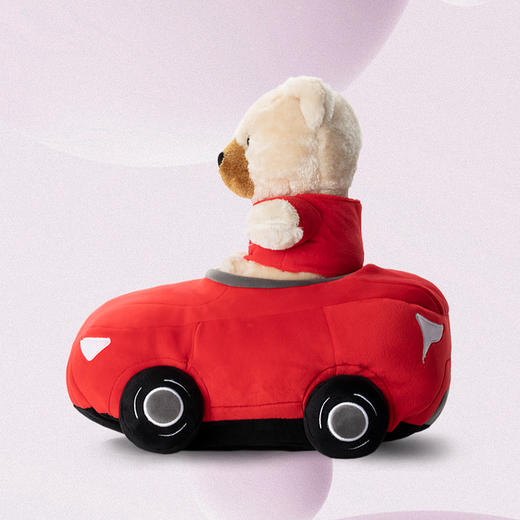迷你亲亲熊和迷你亲亲熊与乐享小车抱枕 商品图2