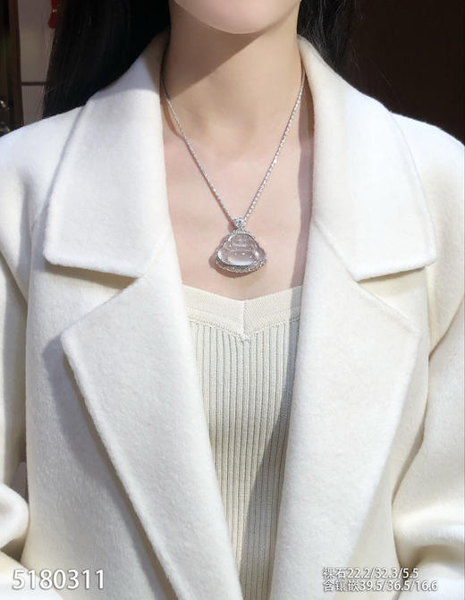 玻璃种佛公吊坠【5180311】具体价格微信咨询 商品图7