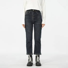 基本款窄版直筒牛仔裤-纪念日百货门店同款167448165