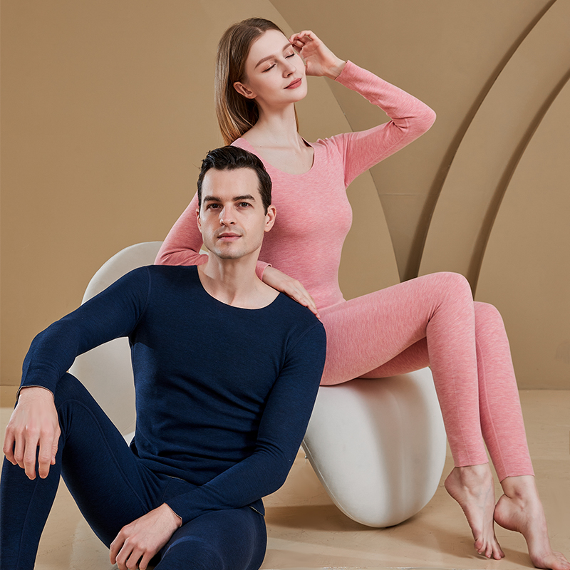 ³【男女款保暖衣套装&高腰裤】双面磨毛 贴身保暖亲肤 剪吊牌发货 XN03-CRMM-FH