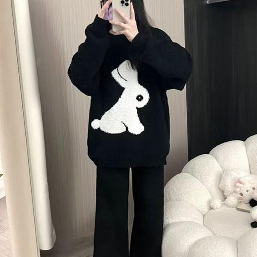 【GZ】无忧购半边绒可爱套头睡衣套装家居服 （截单后3-5天发货) 商品图3