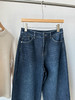 【直筒直腿】噢蜜ooomeooo直筒加绒牛仔蓝仔裤 商品缩略图8