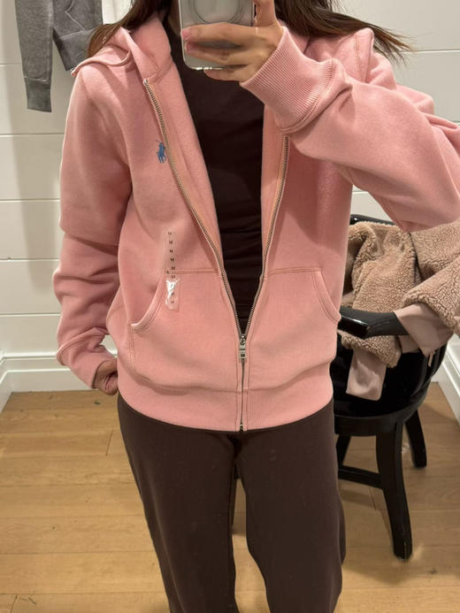 黑五折扣｜RL 拉夫劳伦女士卫衣 今年的粉色太迷人了加绒款💰750 商品图3