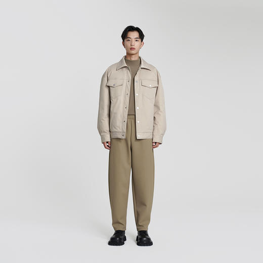 MODE COMMUTER | MC冬季双面斜纹面料衬衫式羽绒服男MCE1D25005D 商品图1