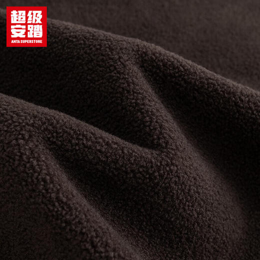 超级安踏呆萌町联名丨圆领卫衣男女同款秋冬加绒保暖宽松套头衫172548714U 商品图5