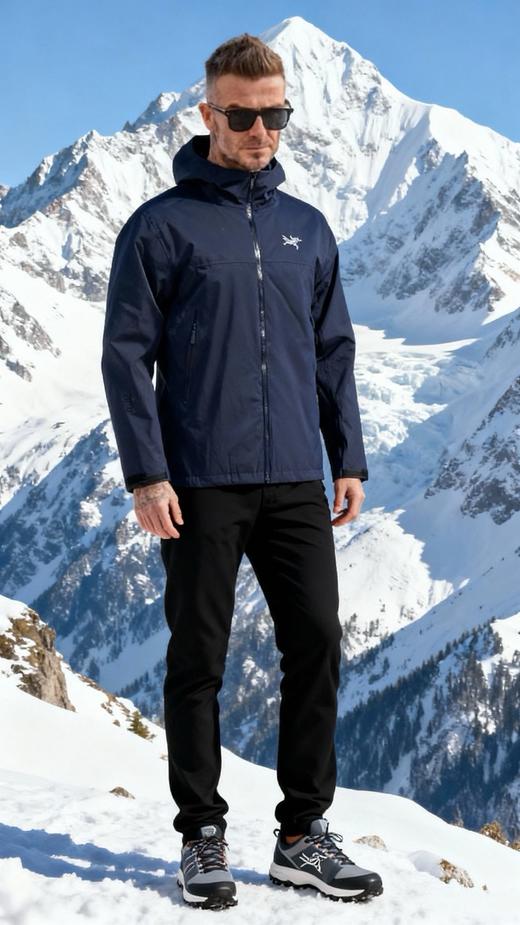 付款减库存，抵账一批，三色！90国标绒！！！之前发490元，鸟家硬壳高性能冲锋衣羽绒服    性能鸟羽绒服 商品图2