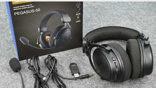 三模头戴式无线耳机电竞音乐耳麦2.4G+有线音乐游戏电影带麦克风 商品图2