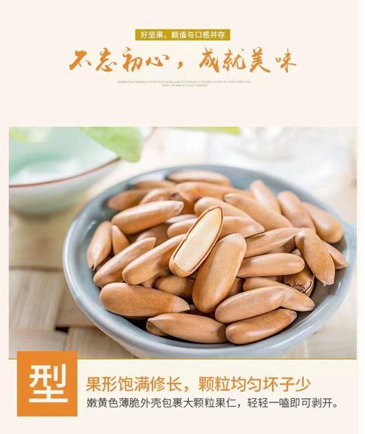 新货巴西松子罐装薄壳易剥手剥原味松子香酥炒货休闲零食新款新品办公室零食 商品图3