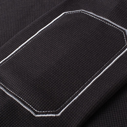 华夫格加绒保暖圆领卫衣 商品图10